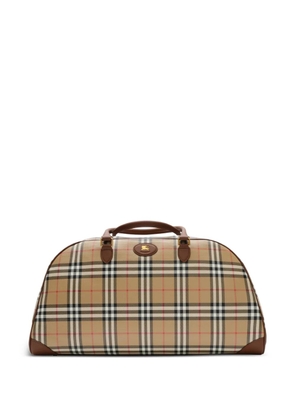 Burberry Check holdall - Neutrals