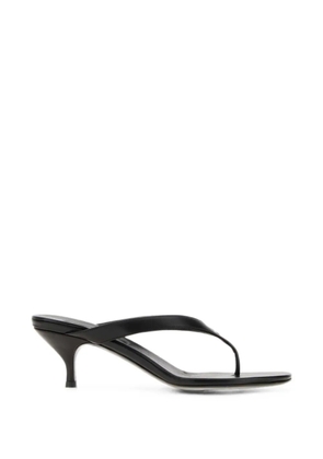 Miu Miu leather sandals - Black
