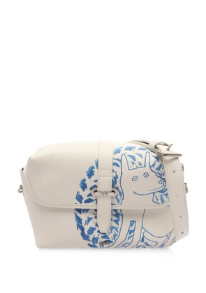 Christian Dior Pre-Owned x Hylton Nel 2010s messenger bag - White
