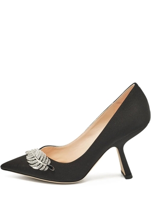 Nicholas Kirkwood pre-owned 95mm Monstera pointed-toe pumps - Black