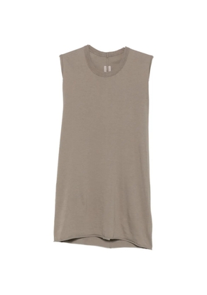 Rick Owens raw-edge seam-detail vest - Grey