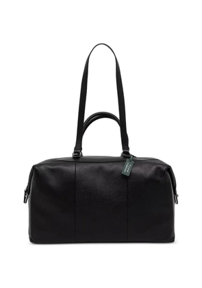 Coccinelle grained-leather luggage bag - Black