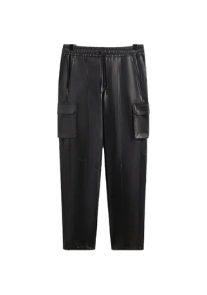 KITH Sennet II leather cargo tapered pants - Black