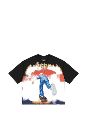 GODSPEED Kick Push graphic-print T-shirt - Black