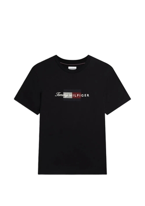 Tommy Hilfiger logo-print T-shirt - Black