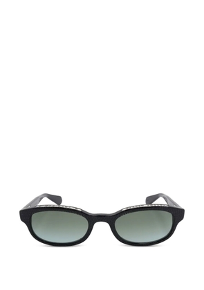 Chrome Hearts Lowrider glitter-effect sunglasses - Black