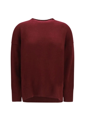 Allude crew-neck cashmere sweater - Red