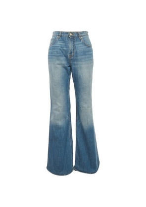 Victoria Beckham Sanfran flared jeans - Blue