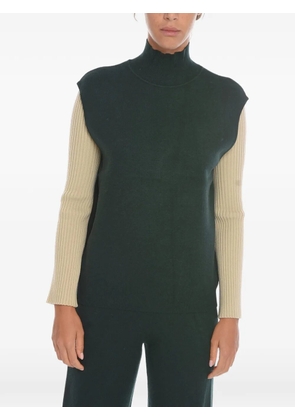 SAMSOE SAMSOE Nika high-neck vest - Green