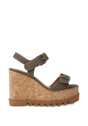 Stella McCartney Sneak-Elyse platform sandals - Grey