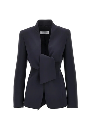 Max Mara Cady jacket with sash detail - midnightblue