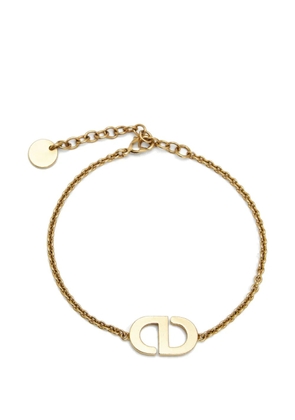 Christian Dior Pre-Owned CD crystal bracelet - Gold