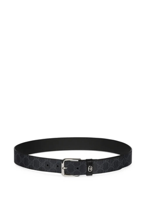 Gucci belt with Interlocking G detail - Black