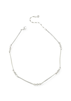 Philippe Audibert Griffin crystal-embellished necklace - Silver