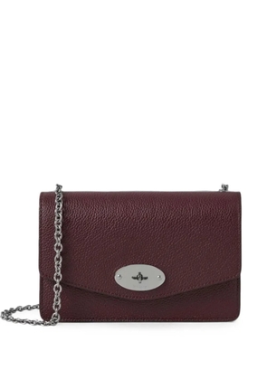 Mulberry small Darley leather shoulder bag - Red