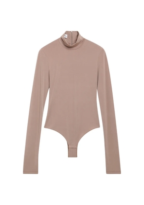 THE ANDAMANE Ziggy roll-neck bodysuit - Neutrals