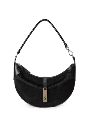 Polo Ralph Lauren Polo ID haircalf mini shoulder bag - Black