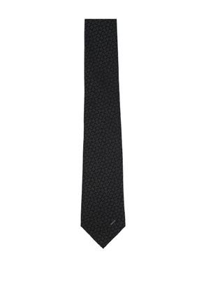 Gucci patterned tie - Black