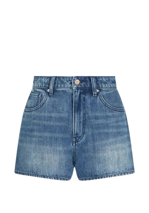 Armani Exchange washed shorts - Blue