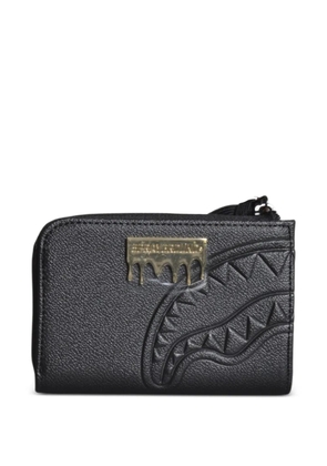 Sprayground Shark Mouth embossed wallet - Black