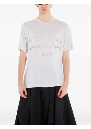 HELIOT EMIL Overo short-sleeve T-shirt - Grey