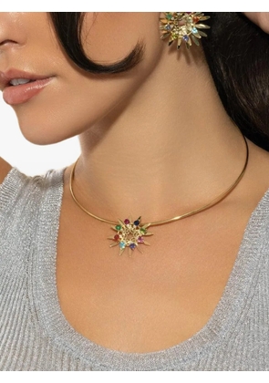 Carol Kauffmann Mandala multi-stone earrings - Gold