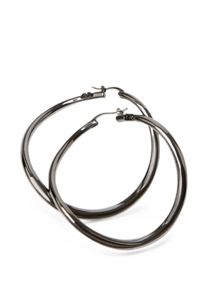 Valentino Garavani Shadowshine metal earrings - Black