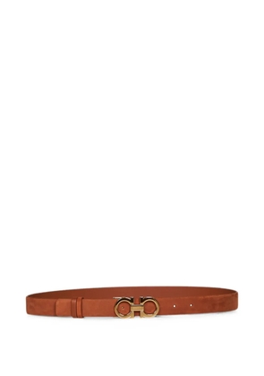 Ferragamo adjustable Gancini belt - Brown