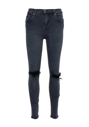 Grlfrnd distressed Candice jeans - Grey
