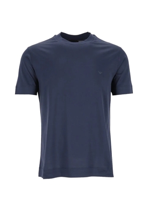 Emporio Armani travel essential lyocell blend jersey T-shirt - Blue