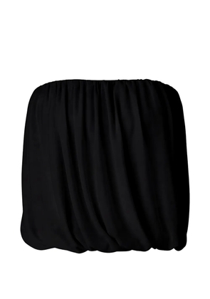 Cinq A Sept Calden strapless gathered top - Black