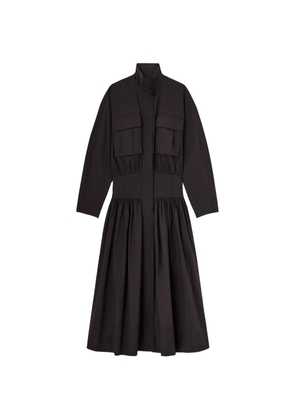 GANNI dress in black cotton