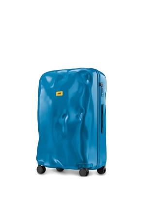 Crash Baggage Icon deformed-shell luggage - Blue