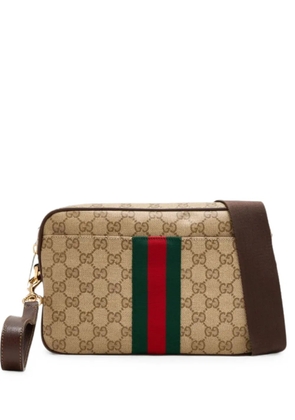 Gucci small crossbody bag with Web - Neutrals