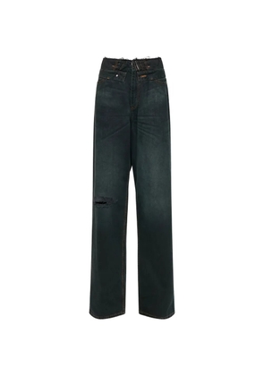 MM6 Maison Margiela straight-leg jeans - Blue