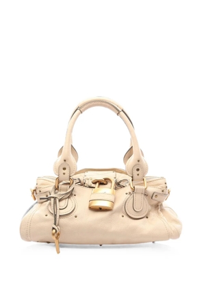 Chloé Pre-Owned 2005-2026 Leather Paddington handbag - Neutrals
