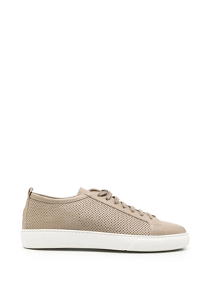 Henderson Baracco leather sneakers - Neutrals