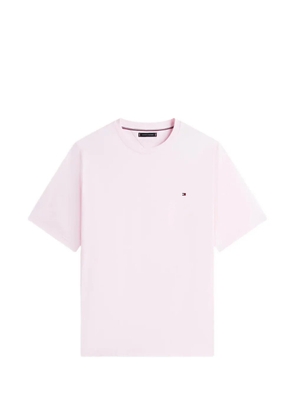 Tommy Hilfiger logo-embroidered T-shirt - Pink