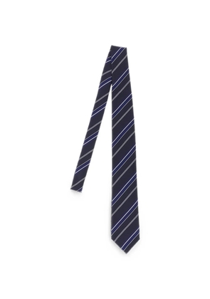 TOM FORD diagonal-striped tie - Blue