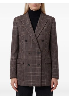 Tagliatore Jasmine double-breasted jacket - Brown