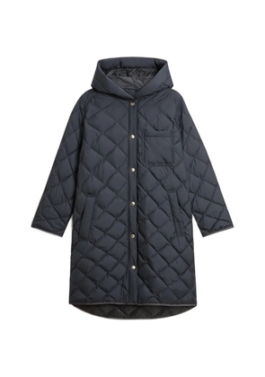 Woolrich quilted hooded parka - Grey
