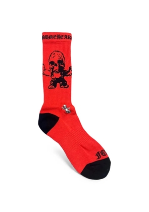 Chrome Hearts Foti Harris Teeter socks - Red