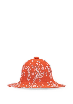 Kangol paisley-pattern bucket hat - Orange