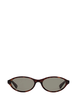 BIMBA Y LOLA tortoiseshell-effect oval-frame sunglasses - Brown