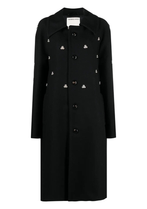 Namacheko Verdun rivet-embellished midi coat - Black