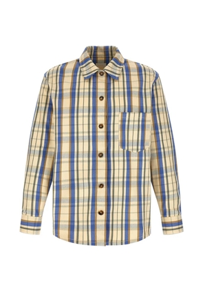 A.P.C. check-pattern Nathan shirt - Neutrals