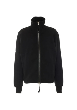 Thom Krom high-neck zip-up cardigan - Black