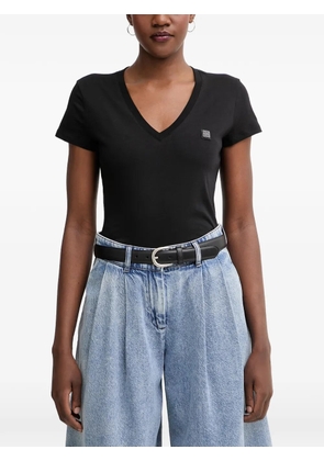 Armani Exchange slim-fit V-neck T-shirt - Black