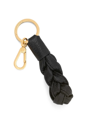 Coccinelle Boheme braided keyring - Black