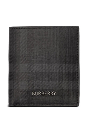 Burberry City Check folding card case - Grey